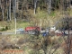 Тежки камиони и машина за изриване на стар асфалт
